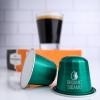 Fresh Roasted Coffee Espresso Pods for Nespresso OriginalLine, Indian Monsoon Malabar, 10 Aluminum Capsules(Organic Ethiopian Sidamo)