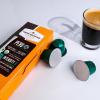 Fresh Roasted Coffee Espresso Pods for Nespresso OriginalLine, Indian Monsoon Malabar, 10 Aluminum Capsules(Organic Peru)