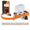 Fresh Roasted Coffee Espresso Pods for Nespresso OriginalLine, Indian Monsoon Malabar, 10 Aluminum Capsules(Single Origin and Espresso Blends)