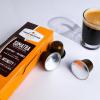 Fresh Roasted Coffee Espresso Pods for Nespresso OriginalLine, Indian Monsoon Malabar, 10 Aluminum Capsules(Sumatra Manheling)