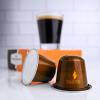 Fresh Roasted Coffee Espresso Pods for Nespresso OriginalLine, Indian Monsoon Malabar, 10 Aluminum Capsules(Sumatra Manheling)