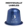 Fresh Roasted Coffee Espresso Pods for Nespresso OriginalLine, Indian Monsoon Malabar, 10 Aluminum Capsules(Sumatra Water Processed Decaf)