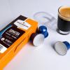 Fresh Roasted Coffee Espresso Pods for Nespresso OriginalLine, Indian Monsoon Malabar, 10 Aluminum Capsules(Sumatra Water Processed Decaf)