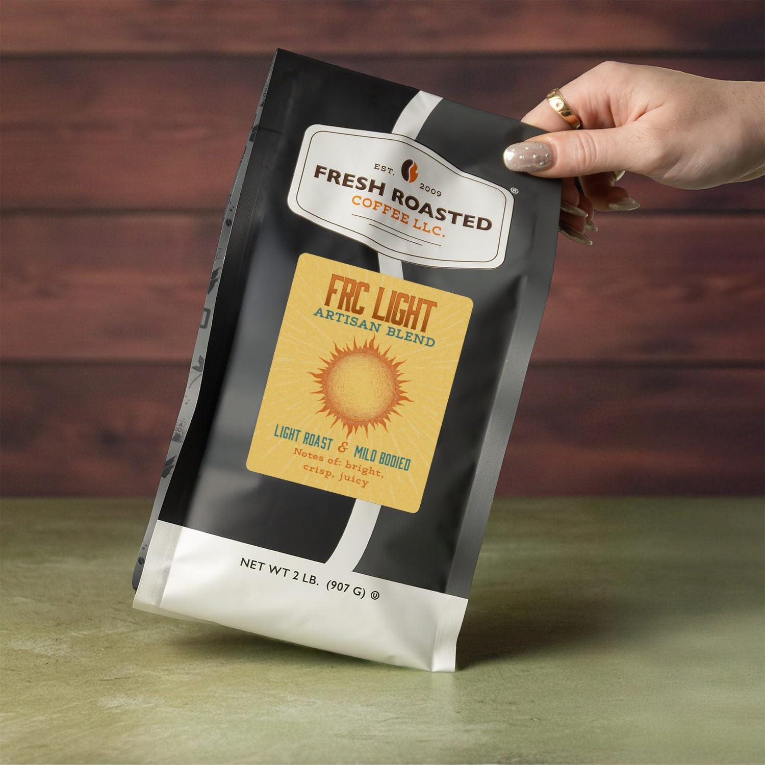 image:imageFresh Roasted Coffee Blackbeards Revenge 12 oz Medium Roast Kosher Whole BeanFRC Light Roast Blend
