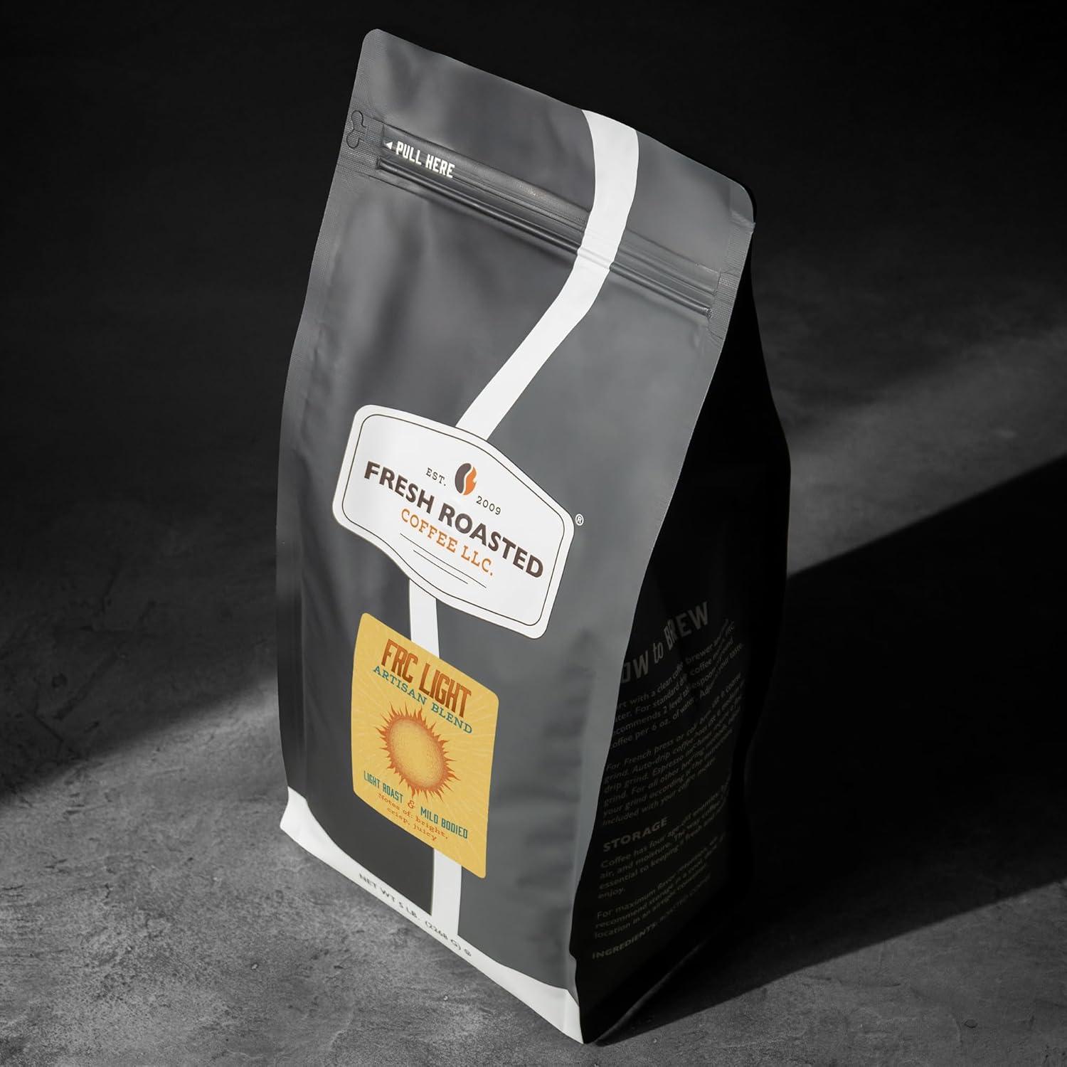 image:imageFresh Roasted Coffee Blackbeards Revenge 12 oz Medium Roast Kosher Whole BeanFRC Light Roast Blend