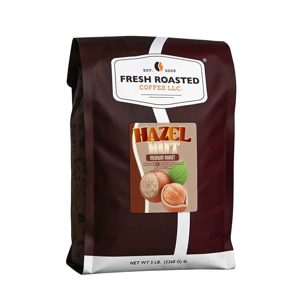 image:imageFresh Roasted Coffee Mocha Flavored Coffee 12 oz Medium Roast Kosher Whole BeanHazelnut