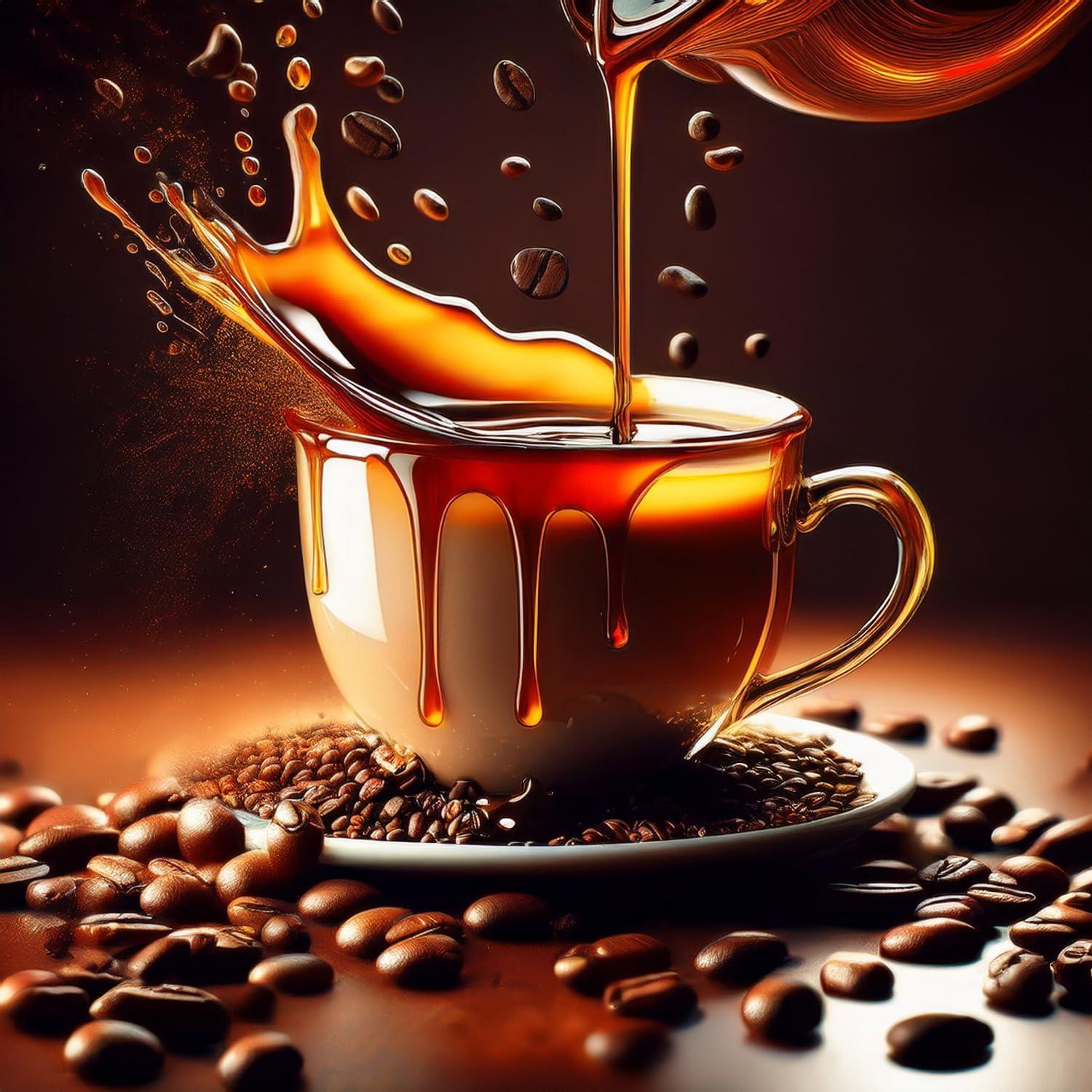 image:imageFresh Roasted Coffee Pumpkin Spice Flavored Coffee 12 oz Medium Roast Kosher GroundMaple Crme