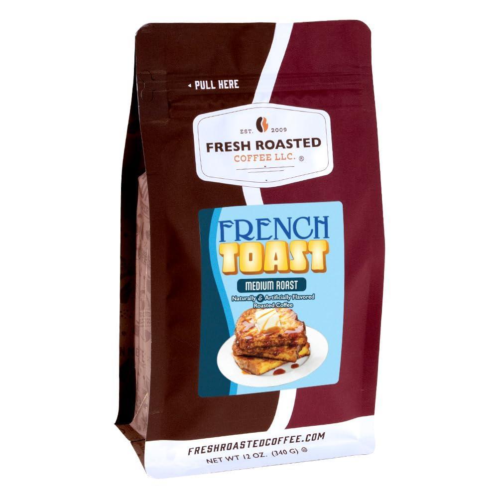 image:imageFresh Roasted Coffee Amaretto Flavored Coffee 12 oz Medium Roast Kosher GroundFrench Toast
