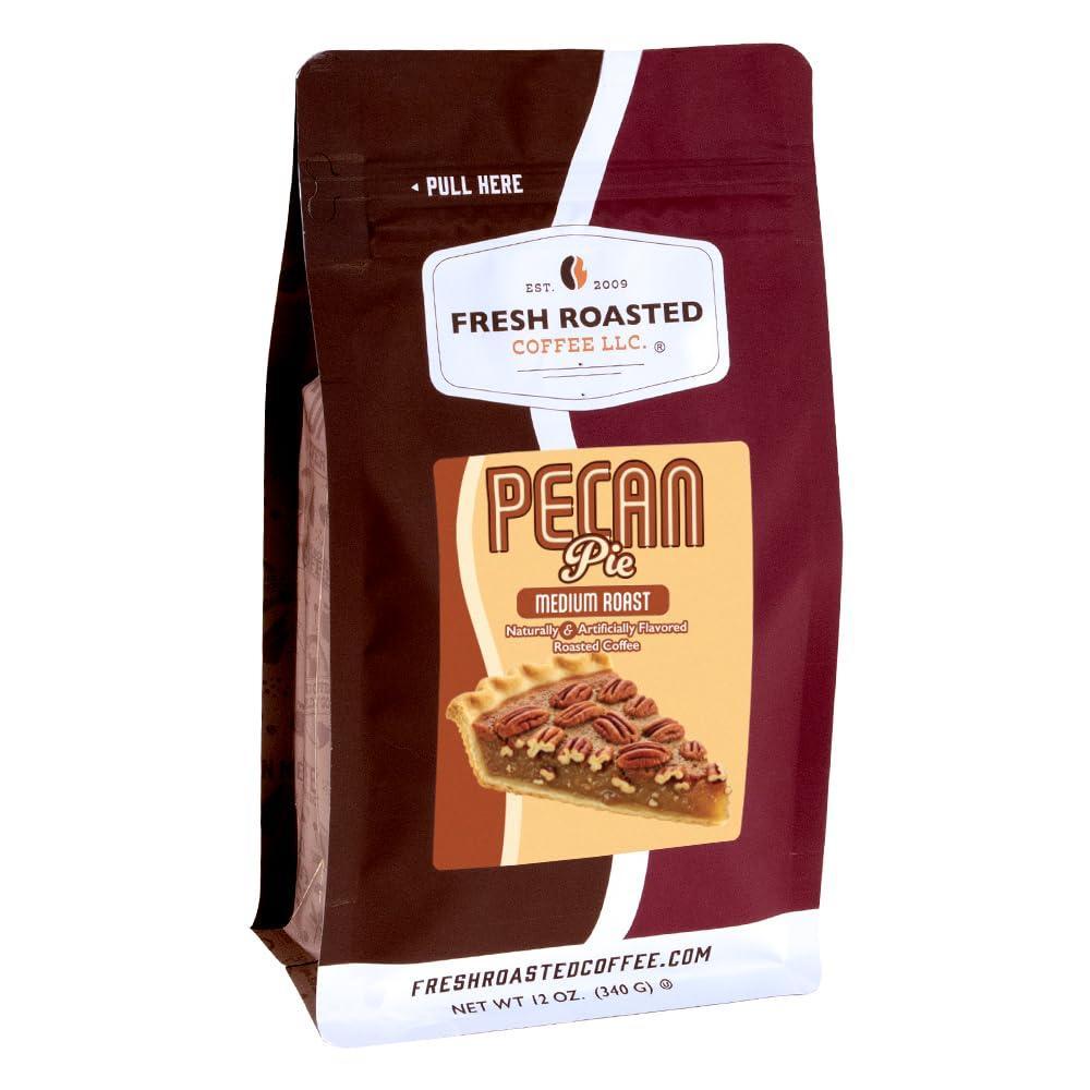 image:imageFresh Roasted Coffee Amaretto Flavored Coffee 12 oz Medium Roast Kosher GroundPecan Pie