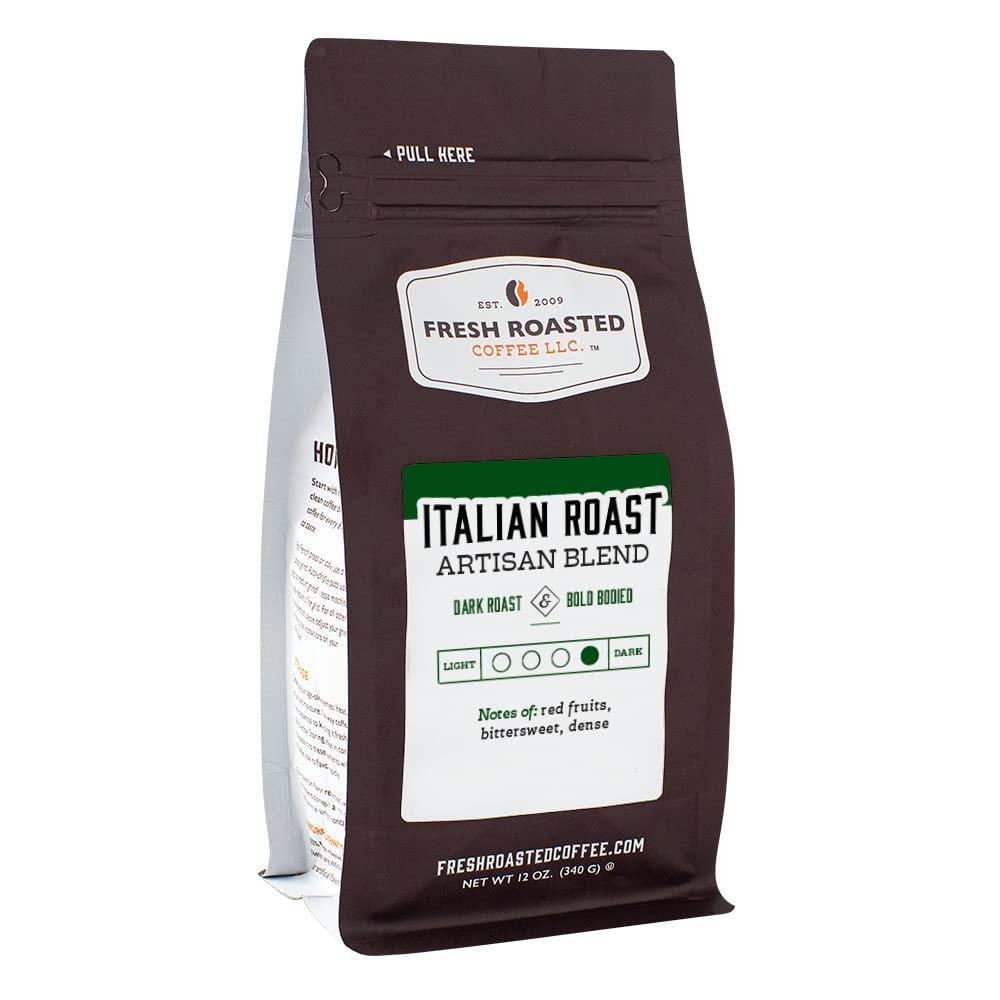 image:imageFresh Roasted Coffee Blackbeards Revenge 12 oz Medium Roast Kosher Whole BeanItalian Roast