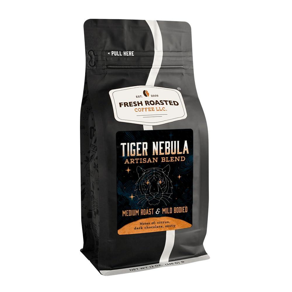 image:imageFresh Roasted Coffee Blackbeards Revenge 12 oz Medium Roast Kosher Whole BeanTiger Nebula