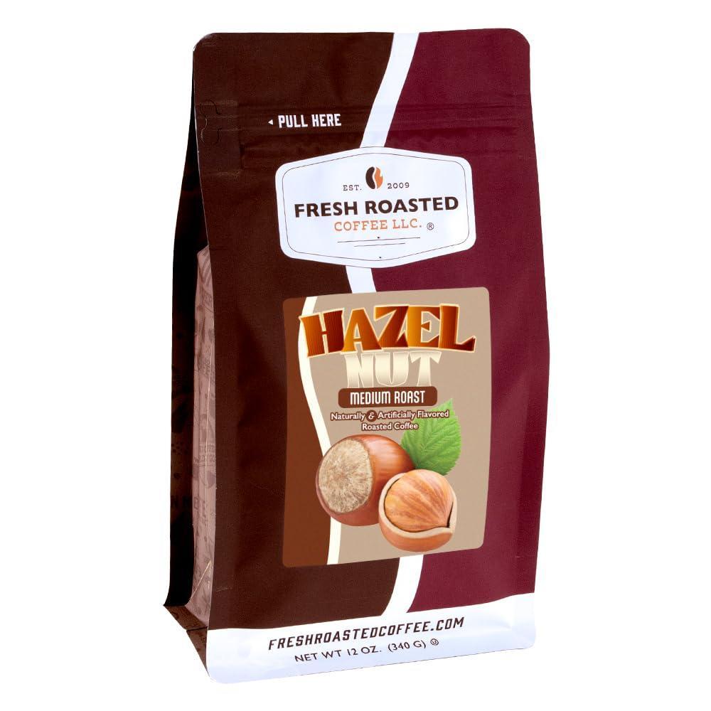 image:imageFresh Roasted Coffee Mocha Flavored Coffee 12 oz Medium Roast Kosher Whole BeanHazelnut