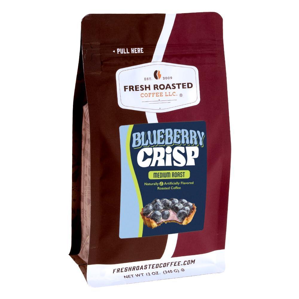 image:imageFresh Roasted Coffee Pumpkin Spice Flavored Coffee 12 oz Medium Roast Kosher GroundBlueberry Crisp