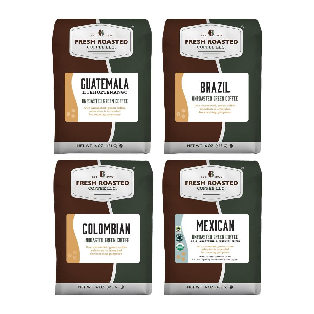 image:imageFresh Roasted Coffee Unroasted Adventurer Home Roasting Starter Kit KosherAmericas Starter Kit