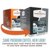 FRC Organic Frostbite Cold Brew Pods | Mold & Myco 3rd Party Tested, USDA, Kosher | Med Roast, 24 Pods for Kcup Brewers