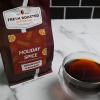 Fresh Roasted Coffee, Amaretto Flavored Coffee, 12 oz, Medium Roast, Kosher, Ground(Holiday Spice)