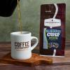 Fresh Roasted Coffee, Holiday Spice Flavored Coffee, 12 oz, Medium Roast, Kosher, Whole Bean(Blueberry Crisp)