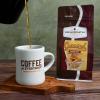 Fresh Roasted Coffee, Holiday Spice Flavored Coffee, 12 oz, Medium Roast, Kosher, Whole Bean(Caramel)