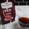 Fresh Roasted Coffee, Holiday Spice Flavored Coffee, 12 oz, Medium Roast, Kosher, Whole Bean(Red Velvet)