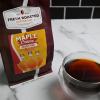 Fresh Roasted Coffee, Mocha Flavored Coffee, 12 oz, Medium Roast, Kosher, Whole Bean(Maple Crème)