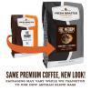 Fresh Roasted Coffee, Organic Drago Café Blend | USDA Organic, Kosher | Medium Roast 2 lb (32 oz) Ground(FRC Medium Roast Blend)