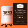 Fresh Roasted Coffee, Organic Drago Café Blend | USDA Organic, Kosher | Medium Roast 2 lb (32 oz) Ground(Organic Black Knight)