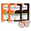 Fresh Roasted Coffee, Royal Water Half-Caf Indian Monsoon Malabar, Kosher, K-Cup Compatible, 72 Pods
