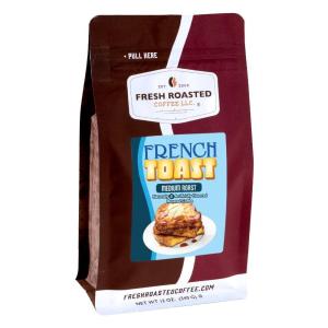 Fresh Roasted Coffee, Amaretto Flavored Coffee, 12 oz, Medium Roast, Kosher, Ground(French Toast)