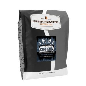 Fresh Roasted Coffee, Blackbeard’s Revenge, 12 oz, Medium Roast, Kosher, Whole Bean(Coffiend)